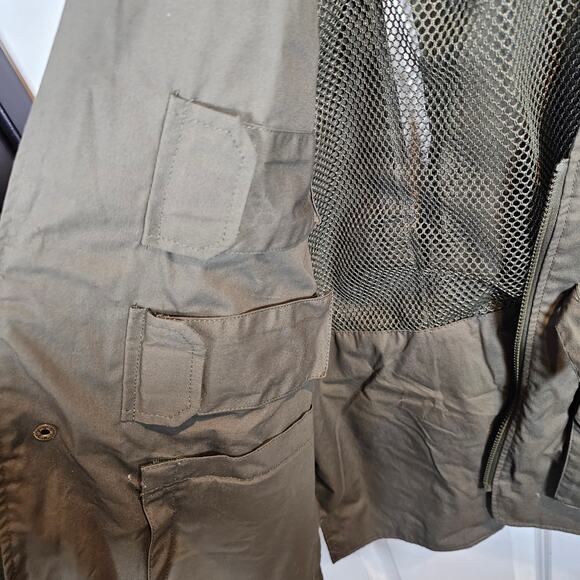 ROTHCO Concealed Carry Vest Tactical Olive Green Multi-Pocket XL Cargo Vest NEW - Picture 7 of 8